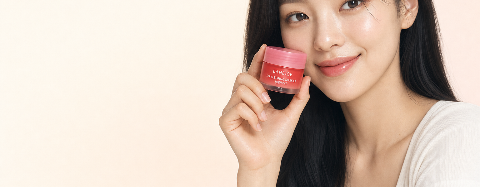 Keauty editorial hero — Lip Mask