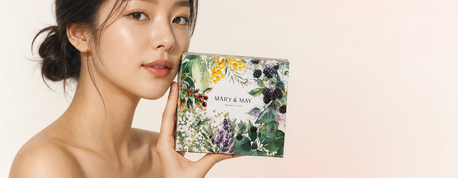 Keauty editorial hero — Mary&May