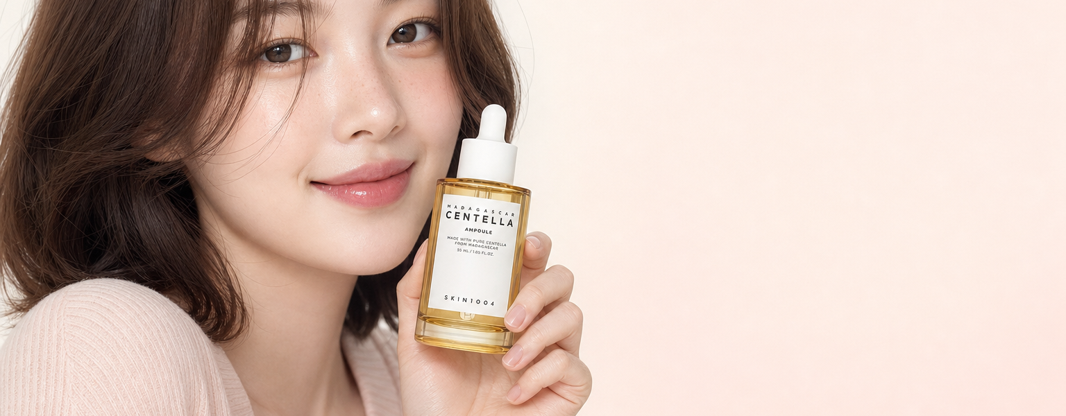 Keauty editorial hero — SKIN1004