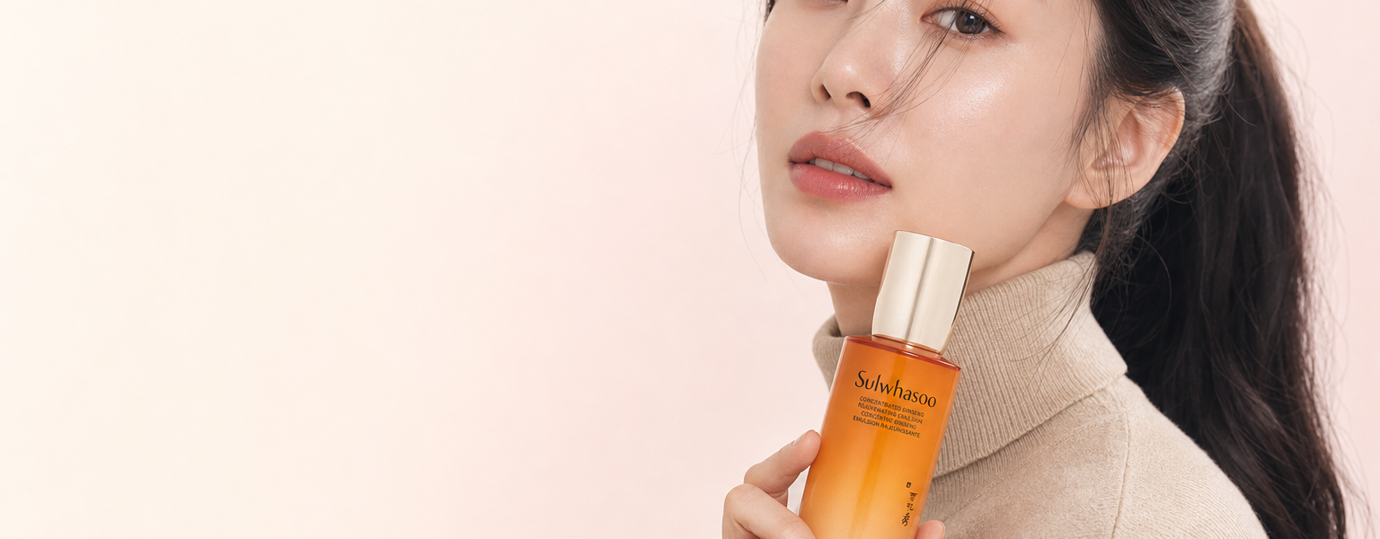 Keauty editorial hero — Sulwhasoo