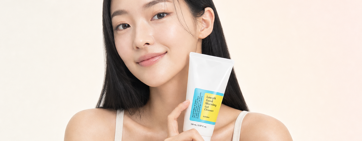 Keauty editorial hero — Water Based Cleanser