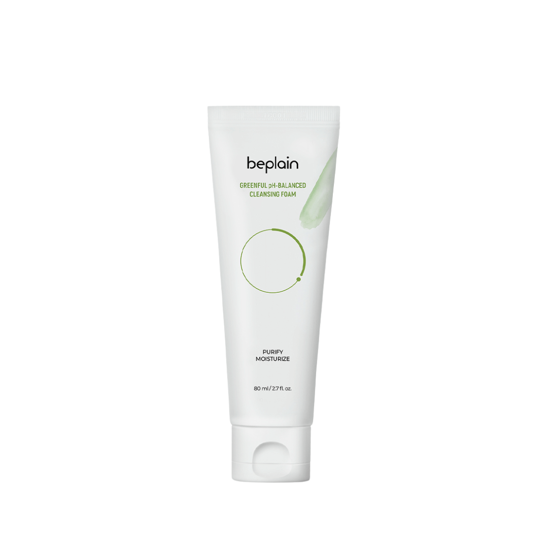 Beplain Mung Bean pH-Balanced Cleansing Foam 80ml