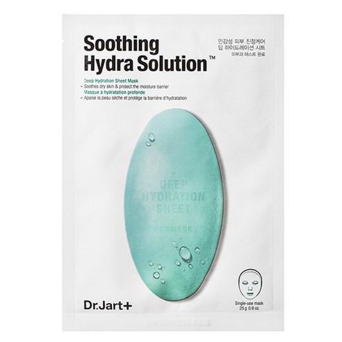 Dr.Jart+ Dermask Water Jet Soothing Hydra Solution — five-pack box with blue and white design