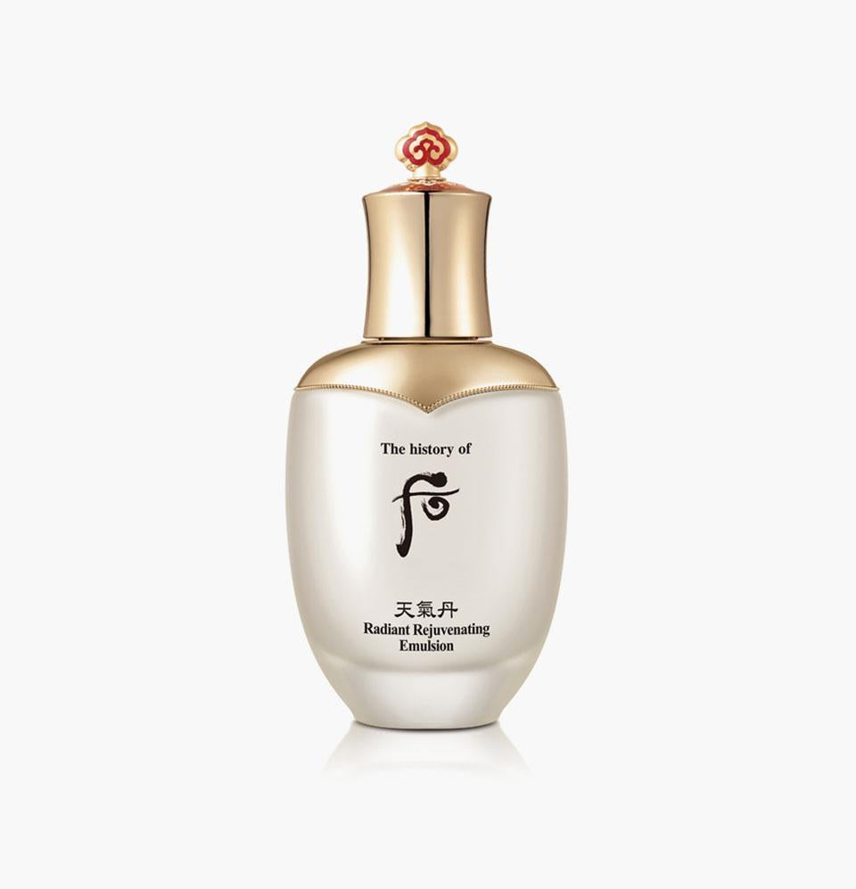 TheHistoryOfWhoo Cheongidan Rejuvenating Emulsion 110ml — gold pump bottle front view
