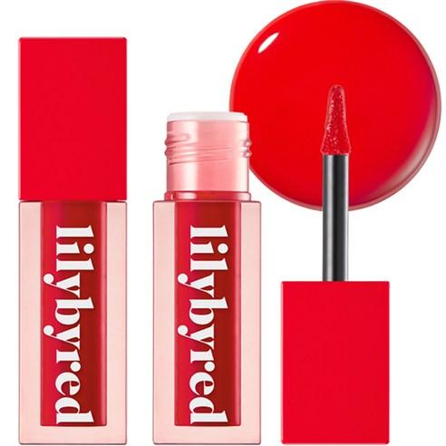 Lilybyred Juicy Liar Water Tint 4g No.2 Cherry Crush — slim tint wand with cherry red swatch