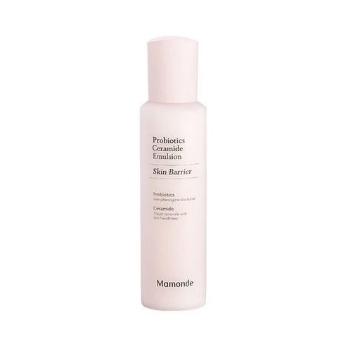 Mamonde Probiotics Ceramide Emulsion 150ml — white pump bottle with pastel label