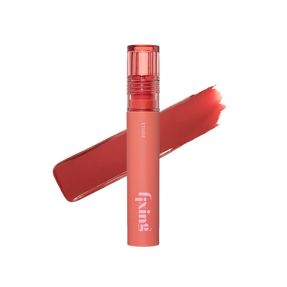 Etudehouse Fixing Tint Vintage Red — tube with applicator wand
