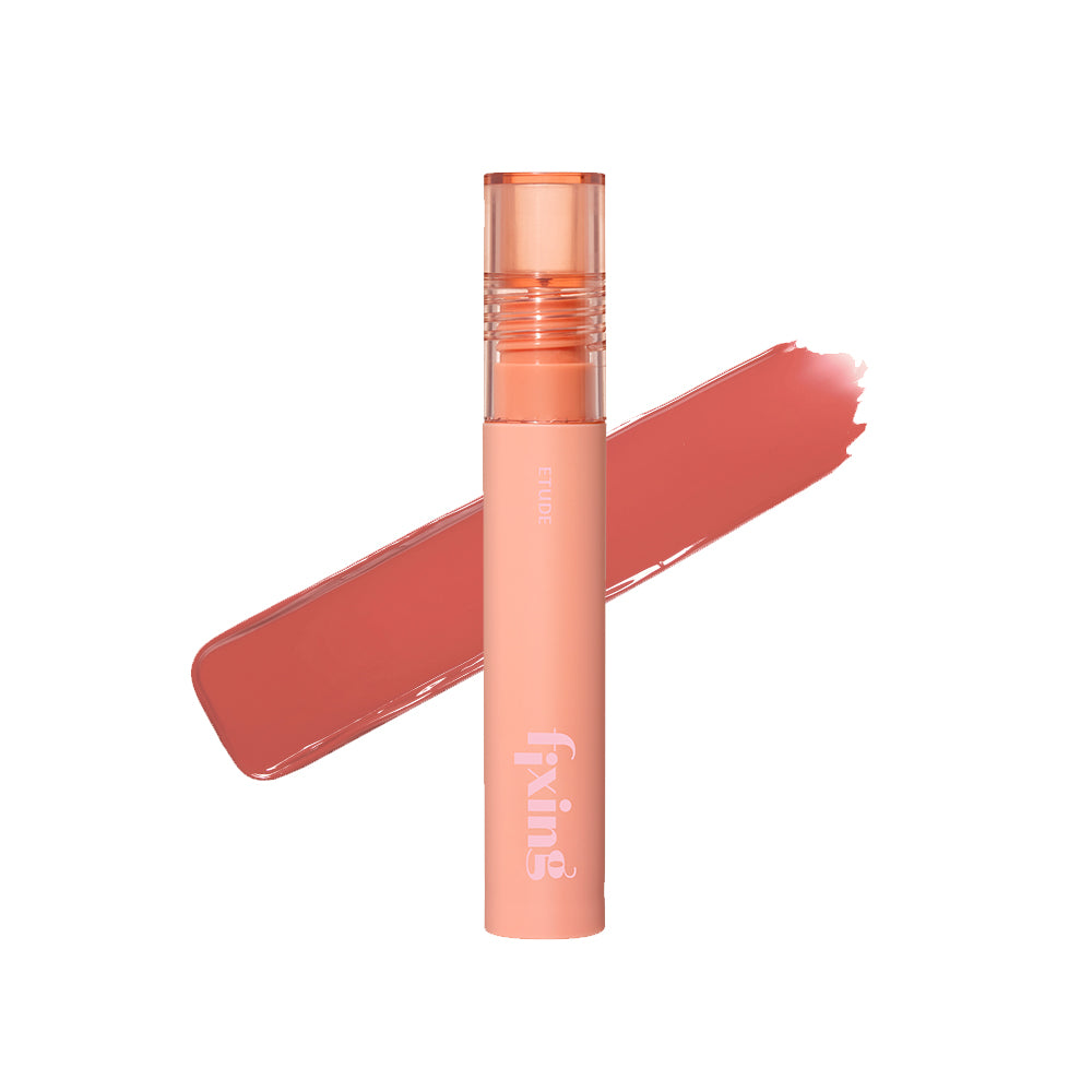 Etudehouse Fixing Tint Mellow Peach — tube with applicator wand
