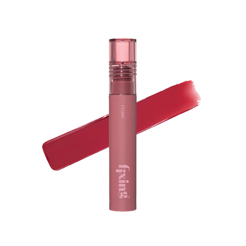 Etudehouse Fixing Tint Cranberry Plum — tube with applicator wand