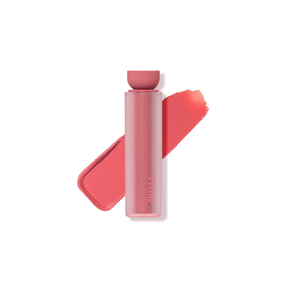Etudehouse Fixing Tint Bar Coral Rose — bullet lipstick twist-up