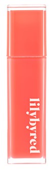 Lilybyred Bloody Liar Coating Tint 4g No.4 Shy Peach — spoon-tip tint tube with peach swatch