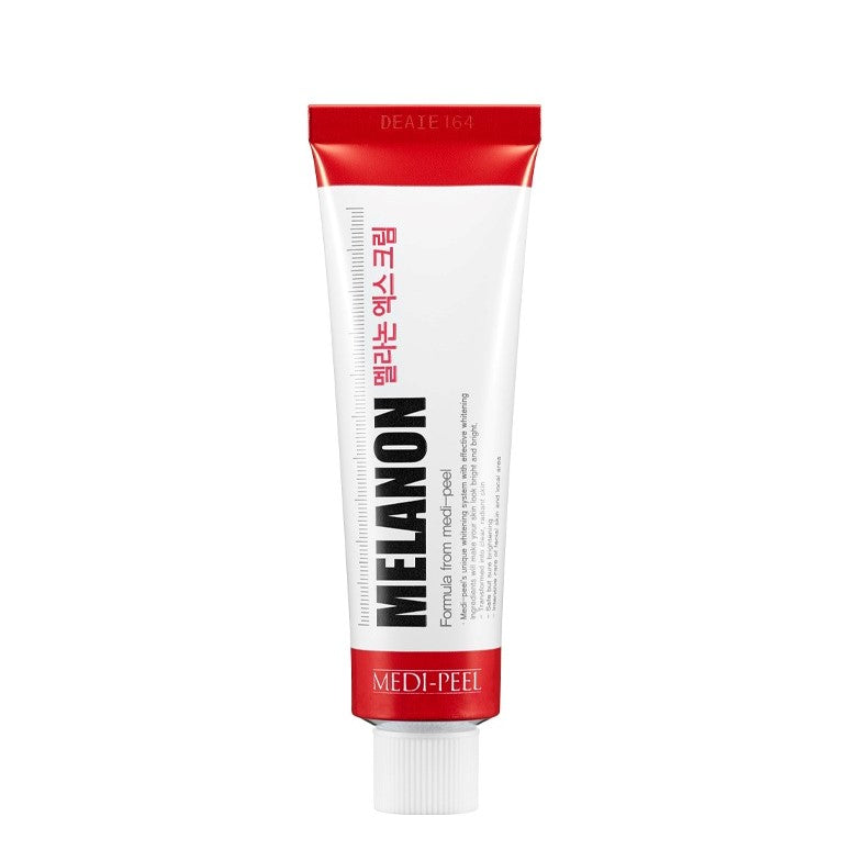 Medi-Peel Melanon X Cream 30ml — white jar with dark label, front of product packaging
