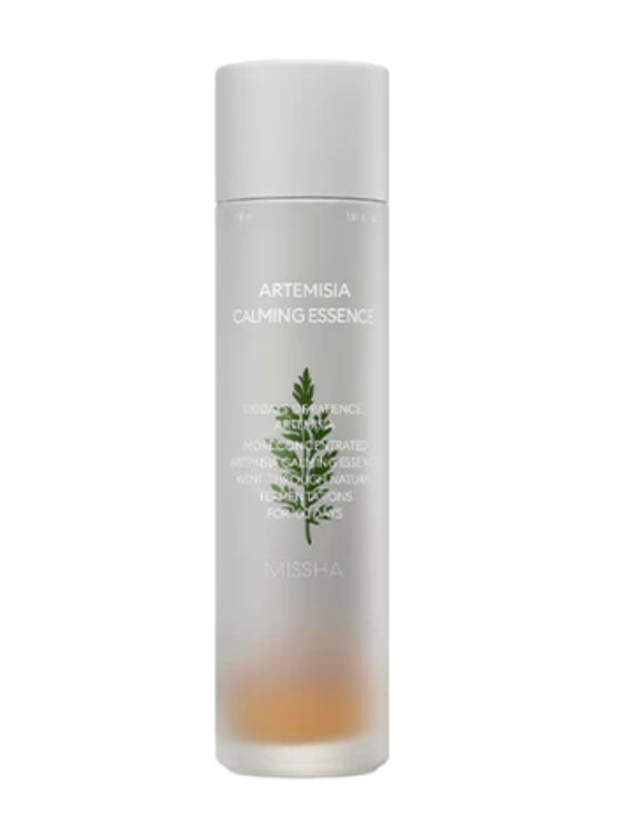 MISSHA Artemisia Calming Essence 150ml — frosted glass bottle with artemisia green label
