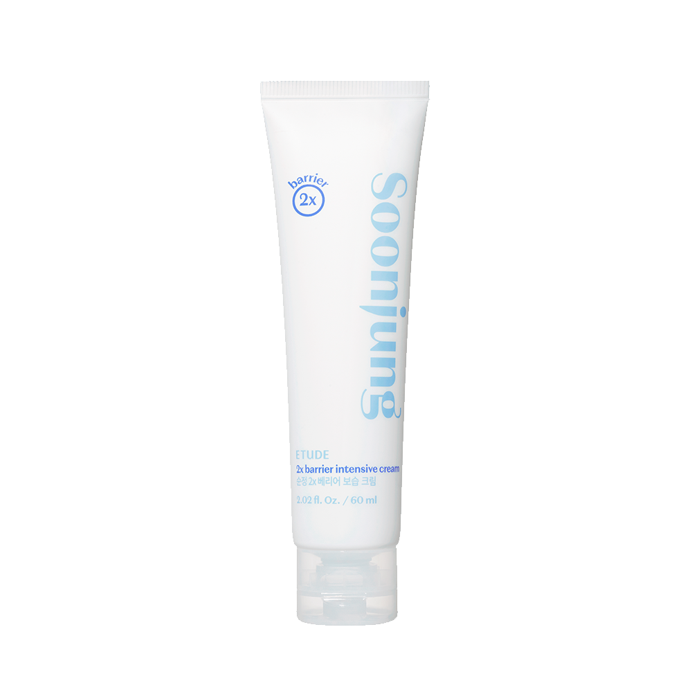 Etudehouse SoonJung 2x Barrier Intensive Cream 60ml — white jar with pink label on clean background