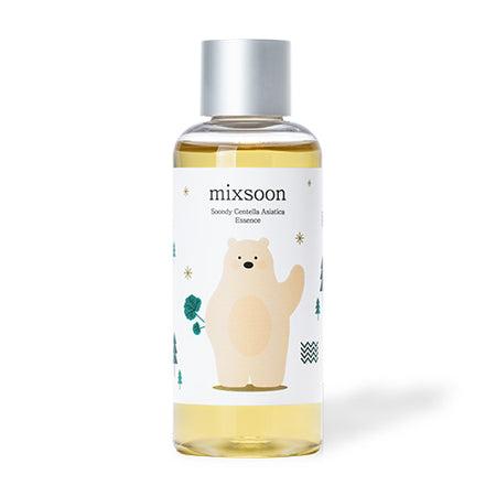 MIXSOON Soondy Centella Asiatica Essence 100ml — green-tinted bottle on clean surface