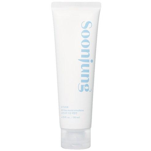 EtudeHouse SoonJung 10 Free Moist Emulsion 130ml — white bottle with pink label