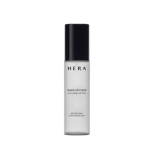 Hera Make Up Fixer 80ml — fine mist spray bottle shown at angle on light background