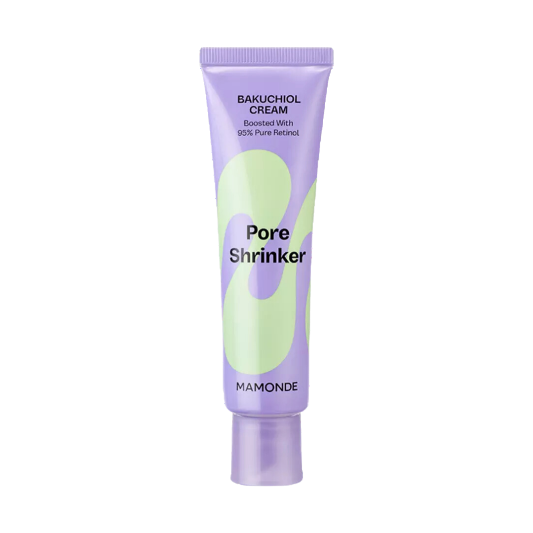 Mamonde Pore Shrinker Bakuchiol Retinol Cream 60ml — white jar with soft botanical label