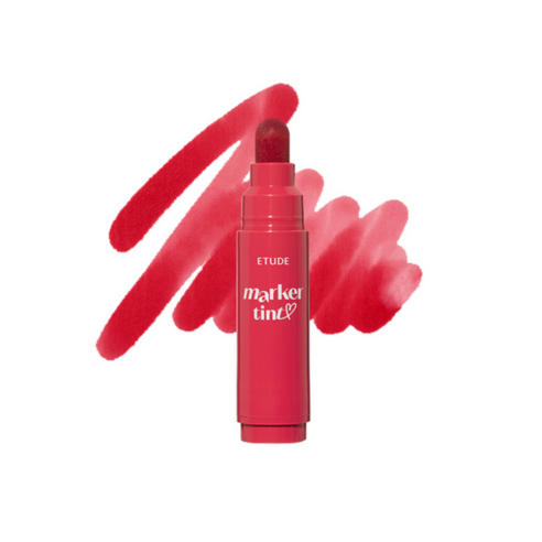 EtudeHouse Dear Darling Marker Tint 3.5g Raspberry Pop — marker pen applicator