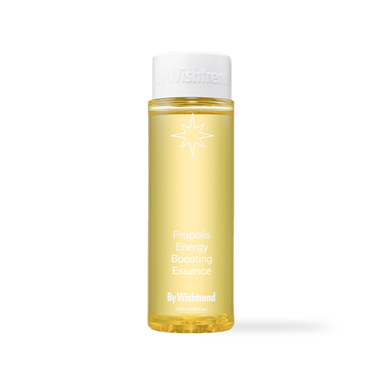 ByWishtrend Propolis Energy Boosting Essence 100mL — amber glass bottle with pump dispenser