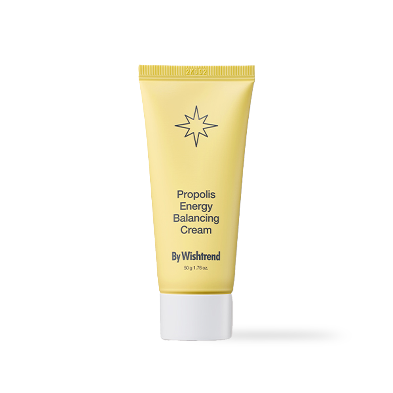ByWishtrend Propolis Energy Balancing Cream 50g — soft tube with beige label, product front view