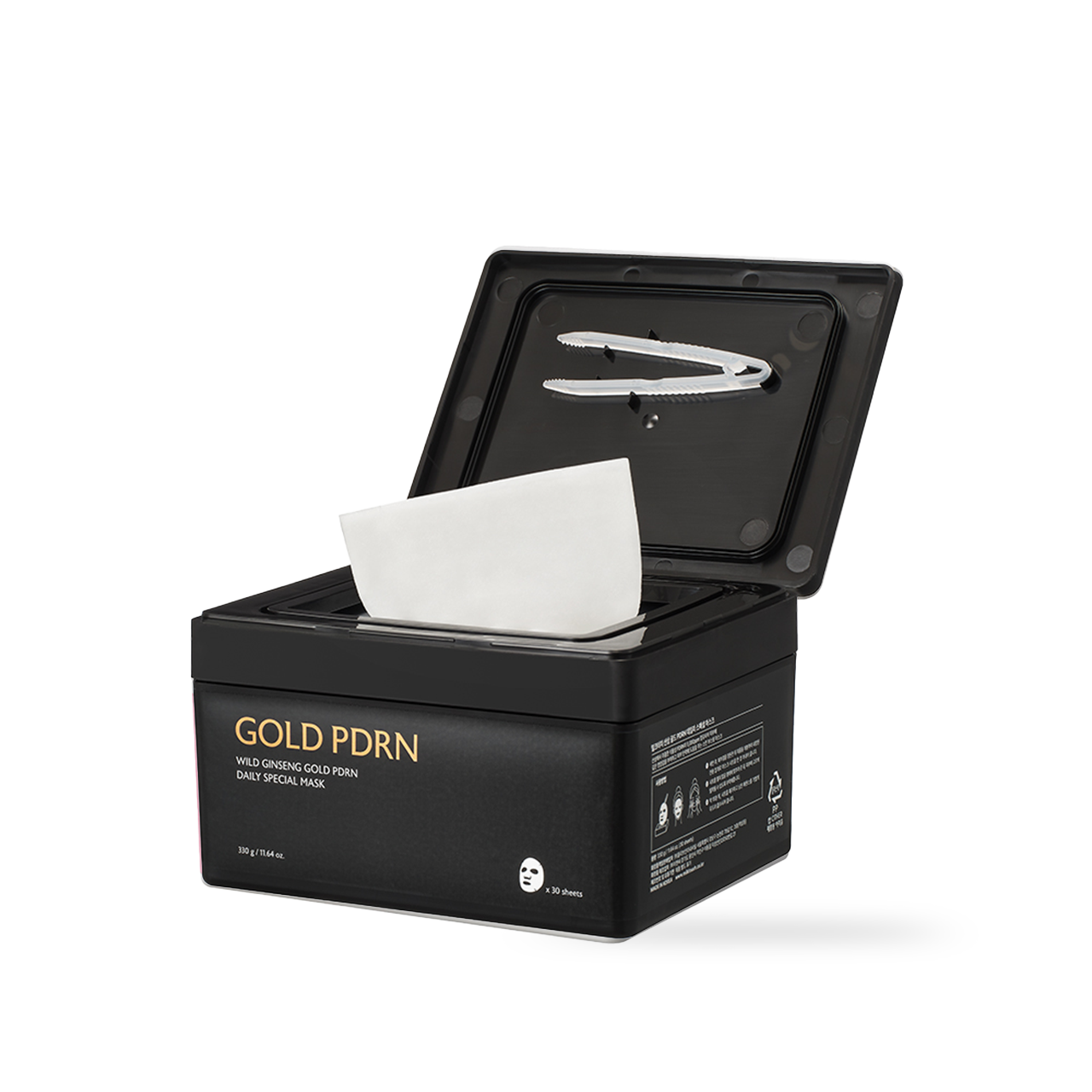 milktouch Wild Ginseng Gold PDRN Daily Special Mask 30pcs — box of sheet masks on white background