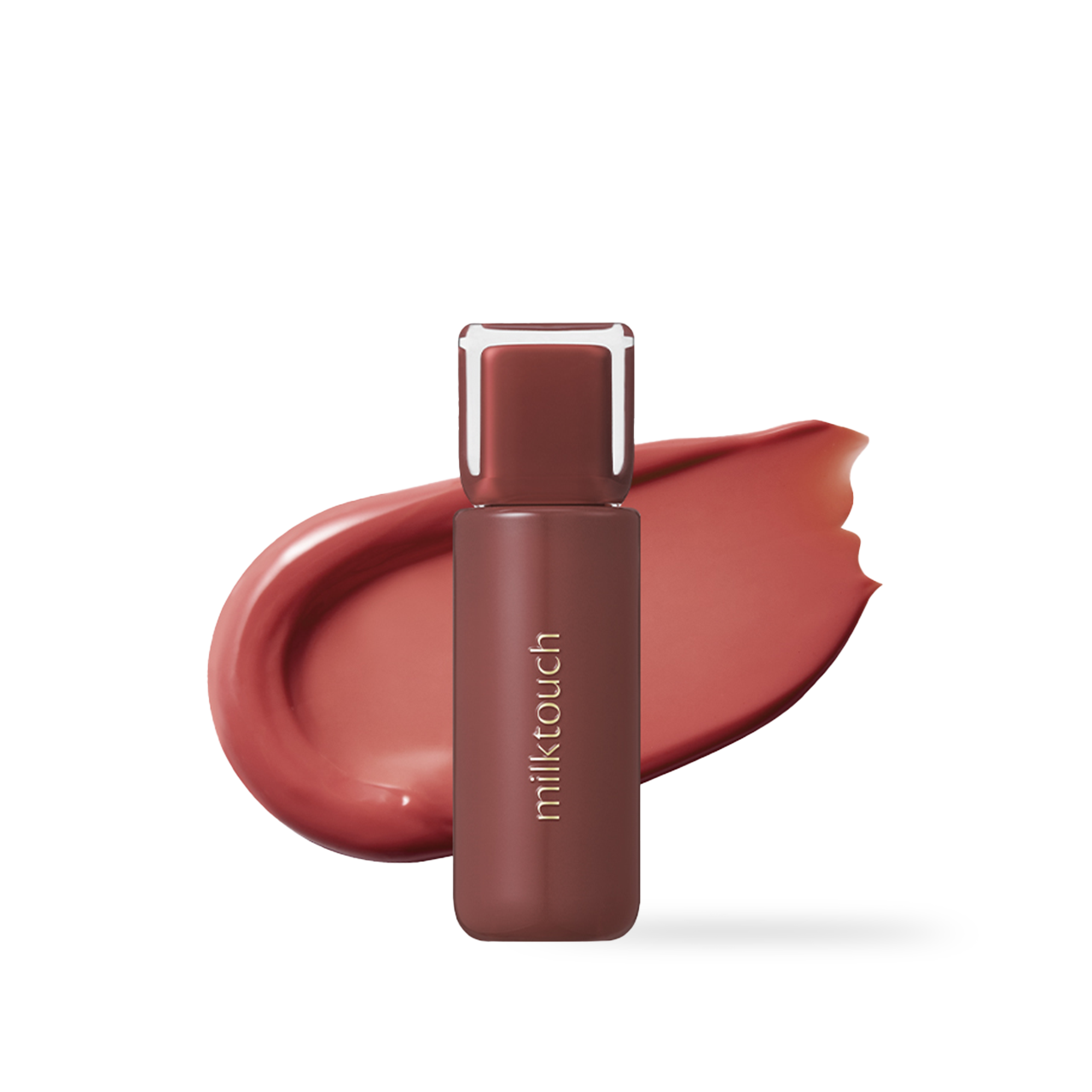 milktouch Jelly Fit Tinted Glow Tint #10 Fallen Coco 4g — tube with applicator tip on white surface