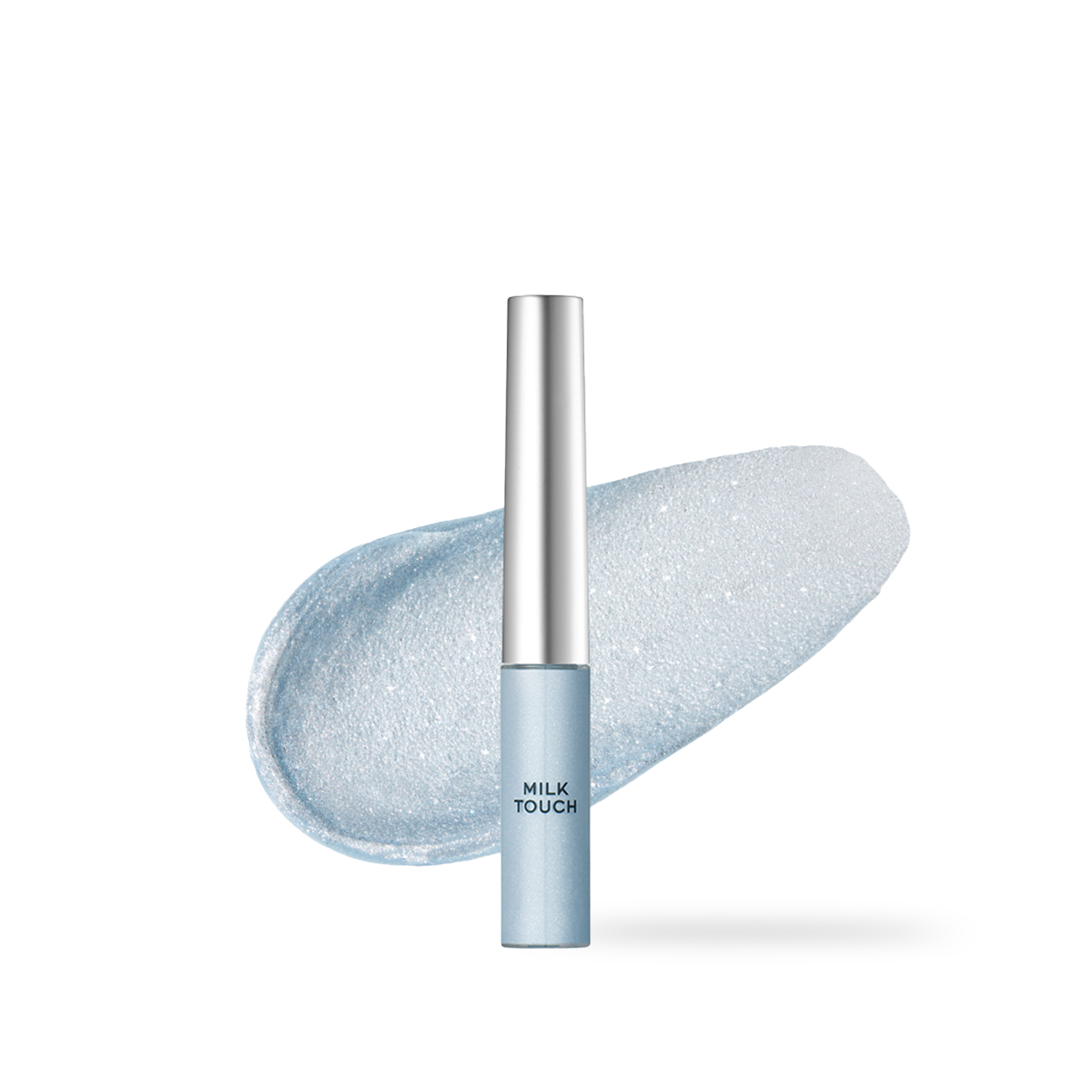 milktouch Fairy Jewel Eye Glitter 7g Blooming Sea Jewelry — glitter applicator pen, brush tip side view