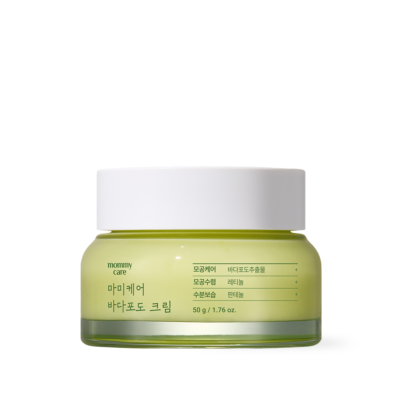 mommycare Sea Grape Cream 50ml — compact jar with ocean-inspired sea grape label on white surface