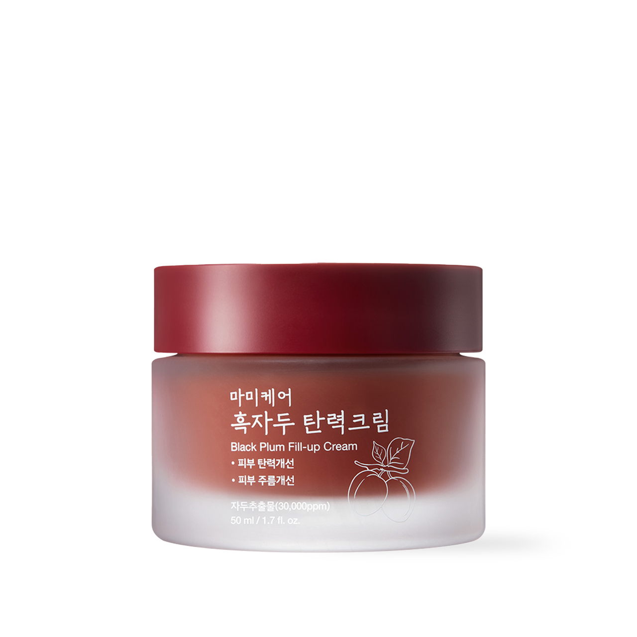 mommycare Black Plum Fill Up Cream 50ml — jar with dark plum-themed label on white background