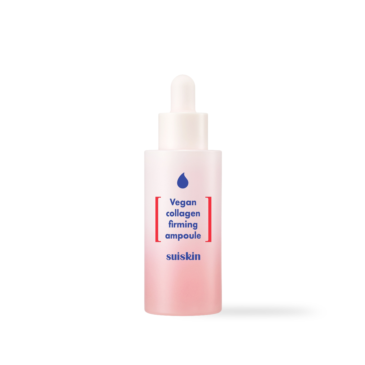 Suiskin Vegan Collagen Firming Ampoule 40ml — dropper bottle with minimalist green label