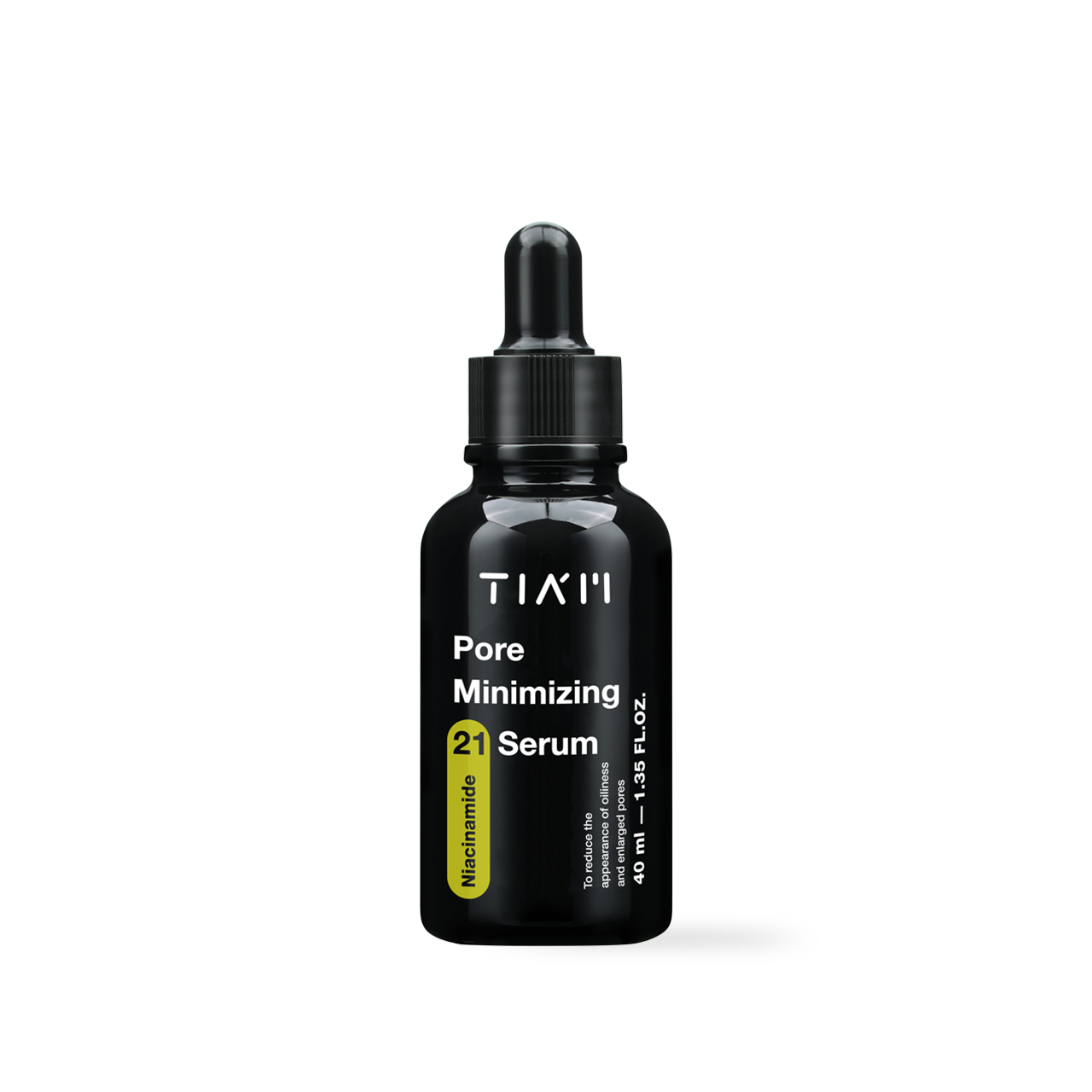 TIAM Pore Minimizing 21 Cream 60ml — white jar with purple text label, front view