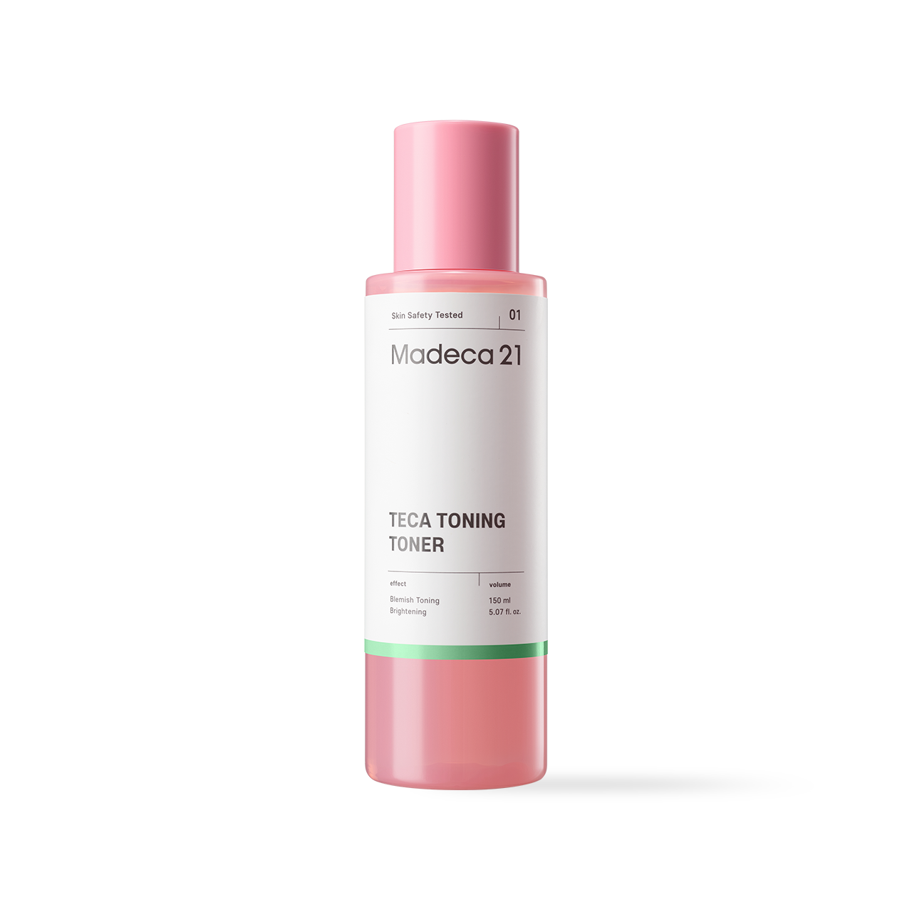 Madeca21 Teca Toning Toner 150ml — slim bottle with pink toning label