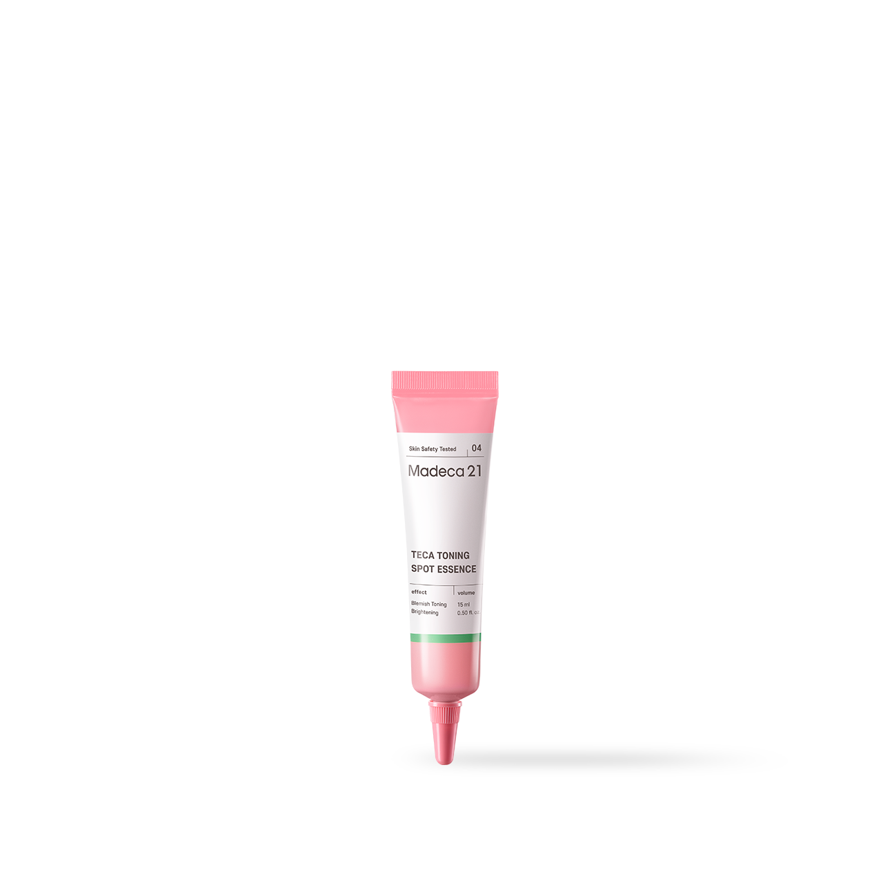 Madeca21 Teca Toning Spot Essence 15ml — small essence bottle with dropper tip