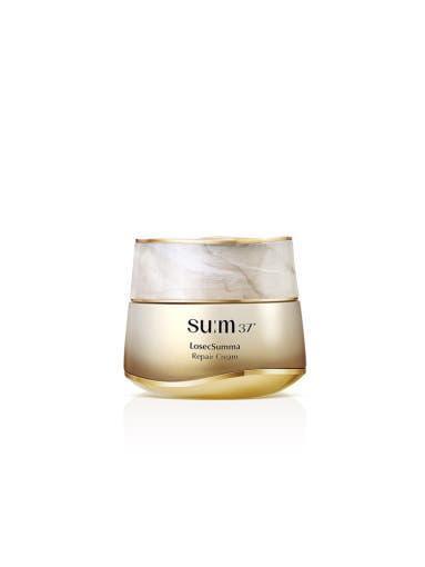 Su:m37 LosecSumma Repair Cream 50ml — front of jar with gold lid