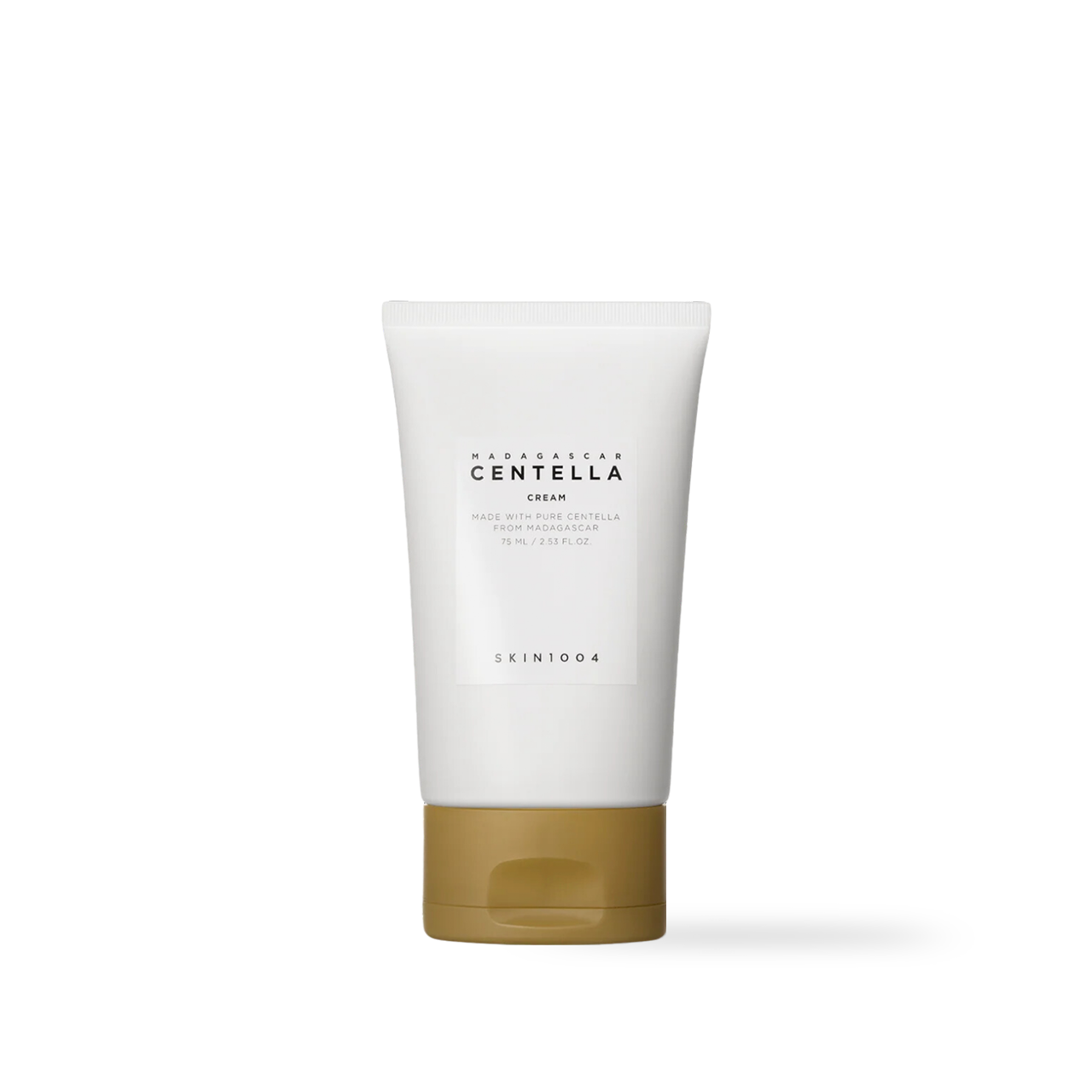 SKIN1004 Madagascar Centella Cream — jar with lid open showing light gel cream texture