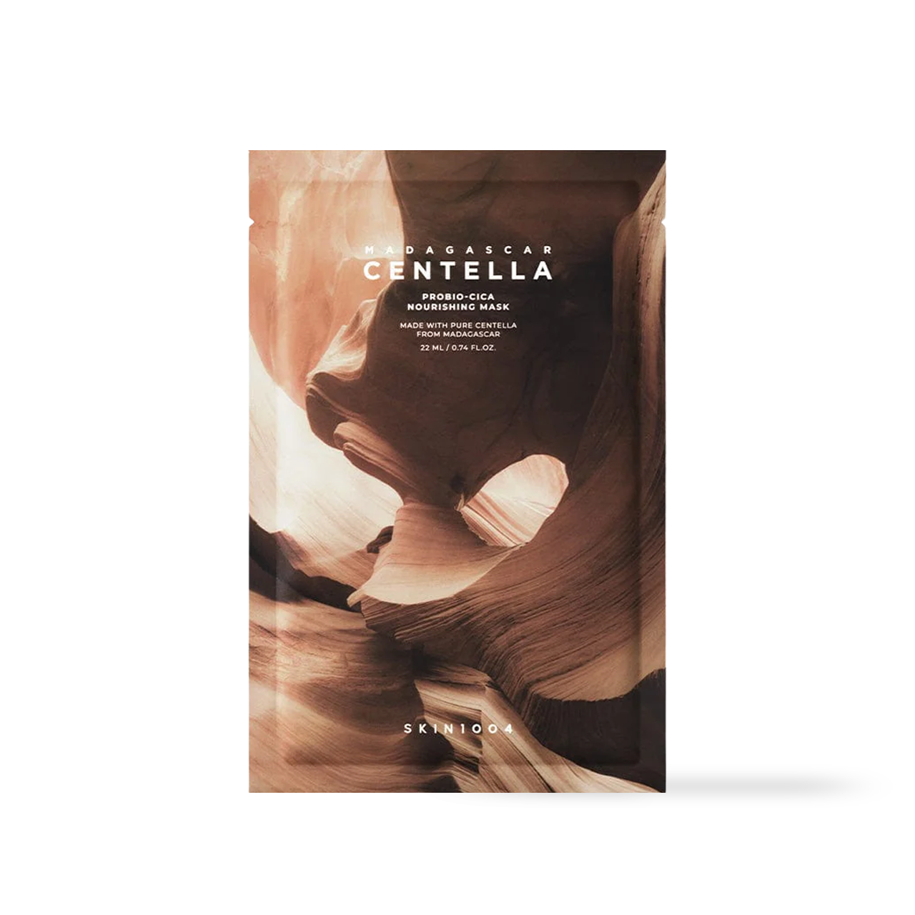 SKIN1004 Probio-Cica Nourishing Mask — sheet mask pouch with milky essence