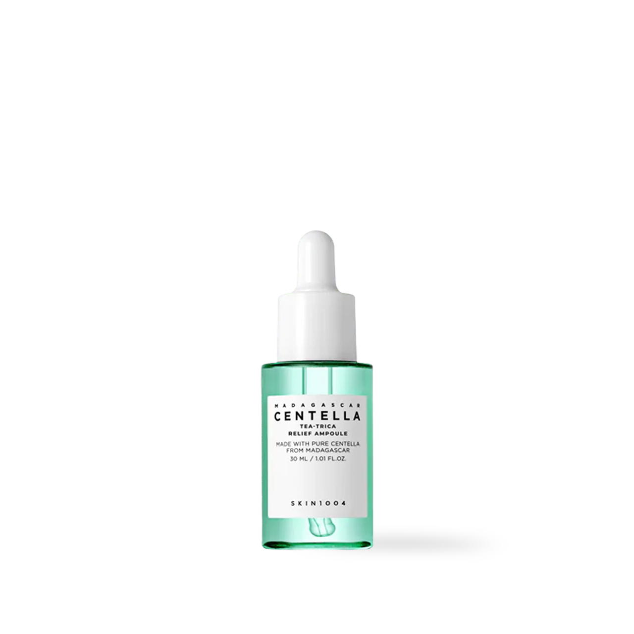 SKIN1004 Tea-Trica Relief Ampoule 30ml and 100ml — both sizes displayed together