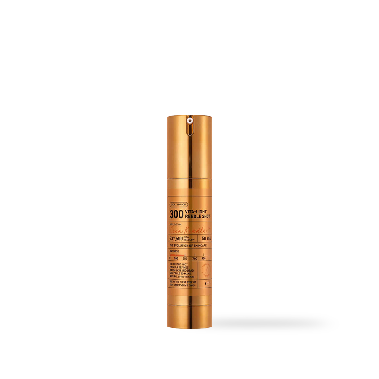 VT Cosmetics VITA-LIGHT Reedle Shot 300 Serum 50ml — serum bottle with dropper cap