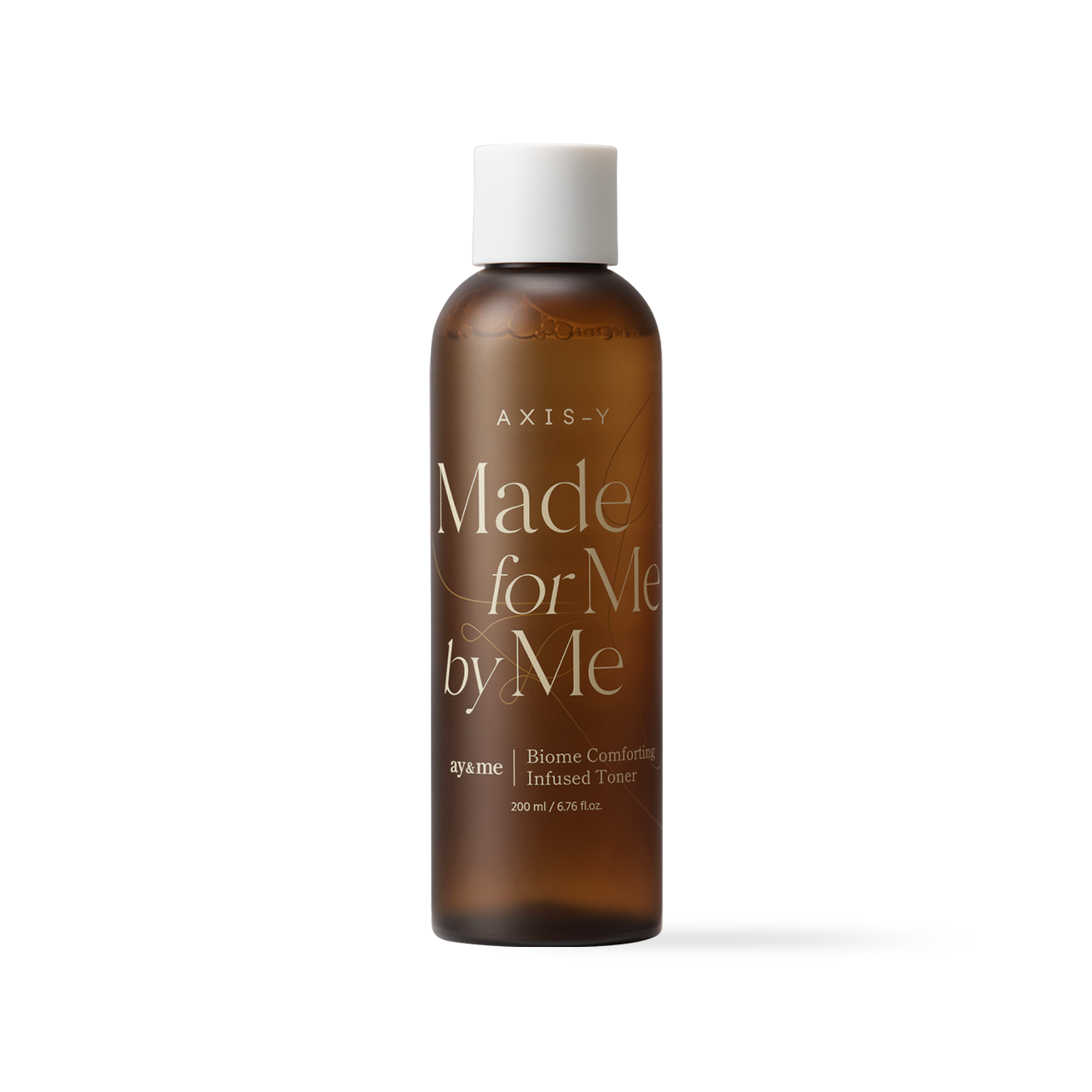 AXIS-Y Biome Comforting Infused Toner 200ml — mist bottle showing nourishing bubble texture