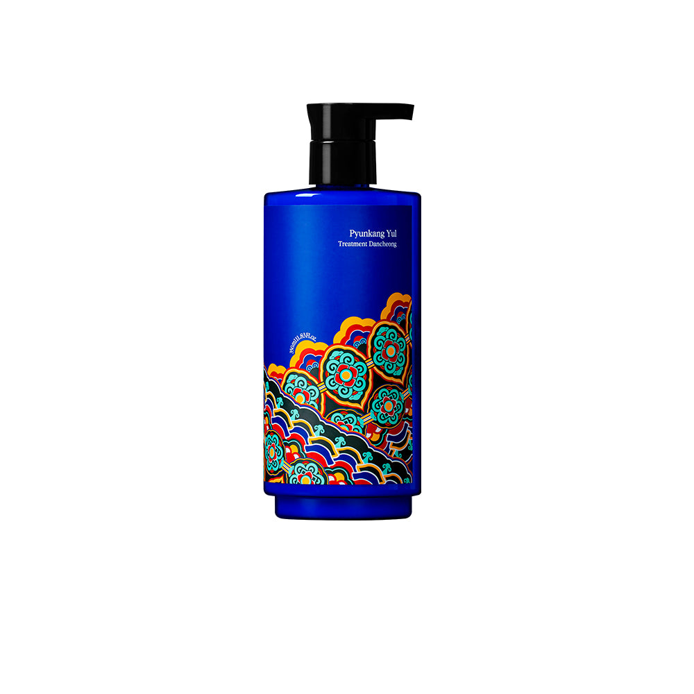 PyunkangYul Dancheong Treatment 350ml — cream jar with traditional Korean pattern on label