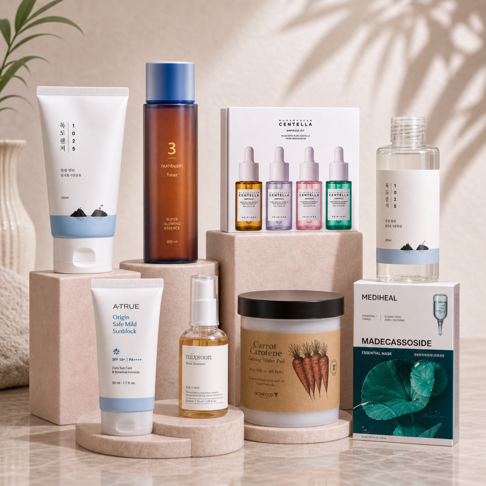 Even Tone Builder premium Korean skincare routine kit