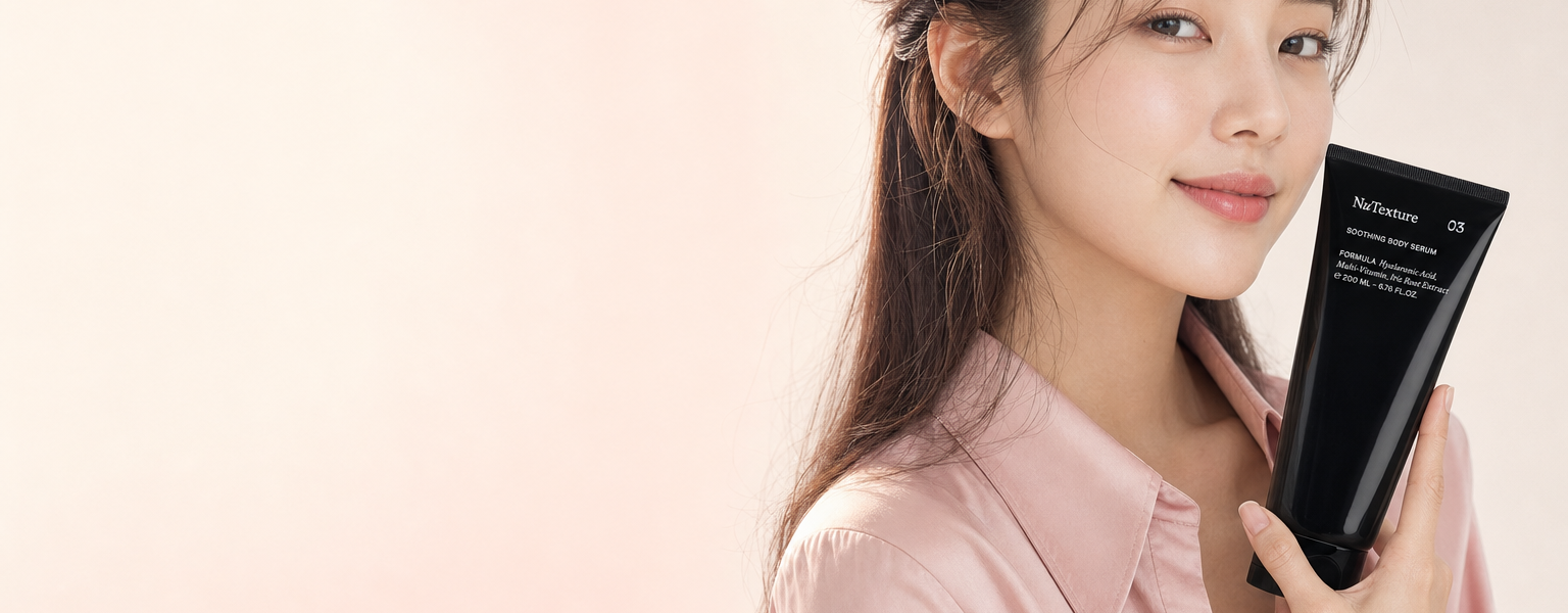 Keauty editorial hero — Bodycare