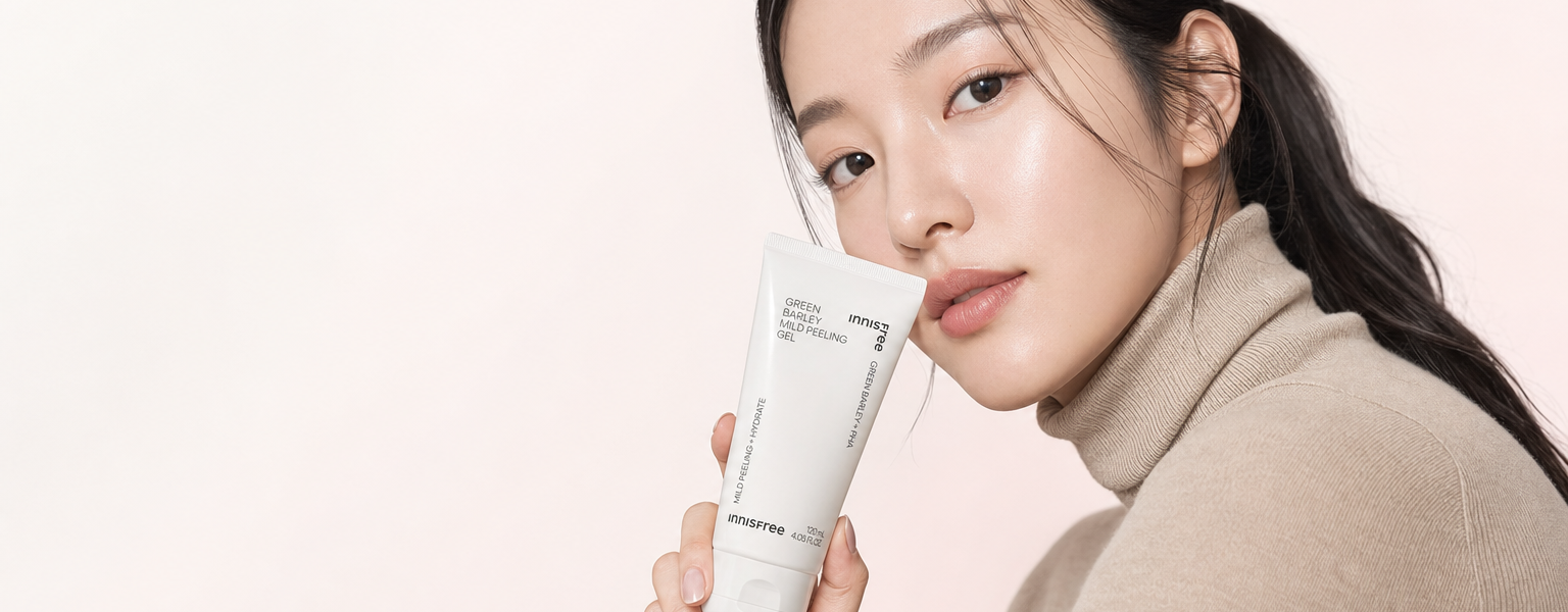 Keauty editorial hero — Innisfree