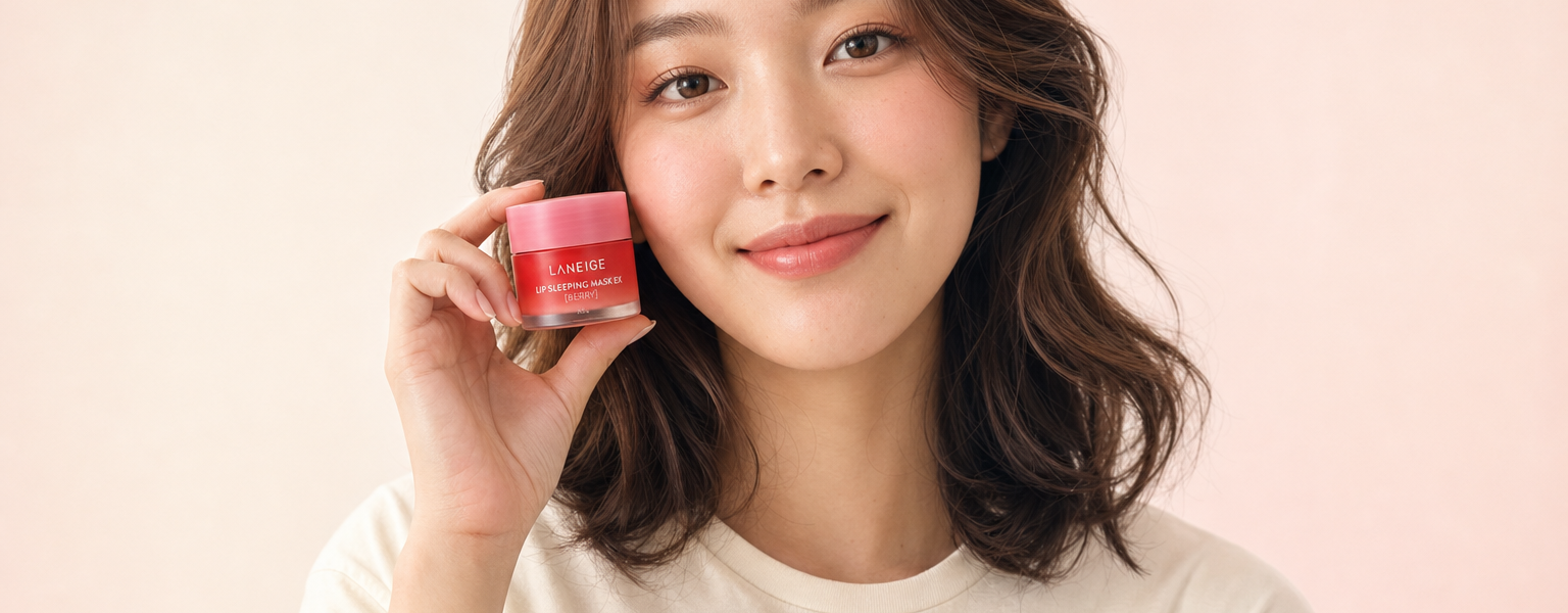Keauty editorial hero — LANEIGE