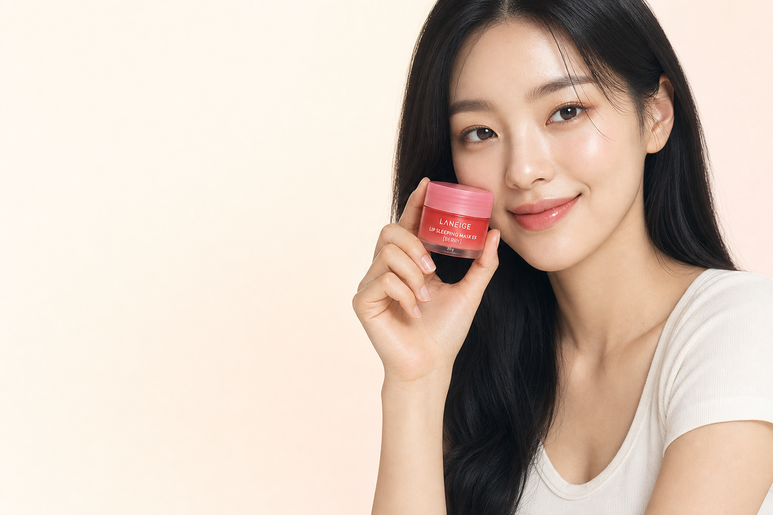 Keauty editorial hero — Lip Mask