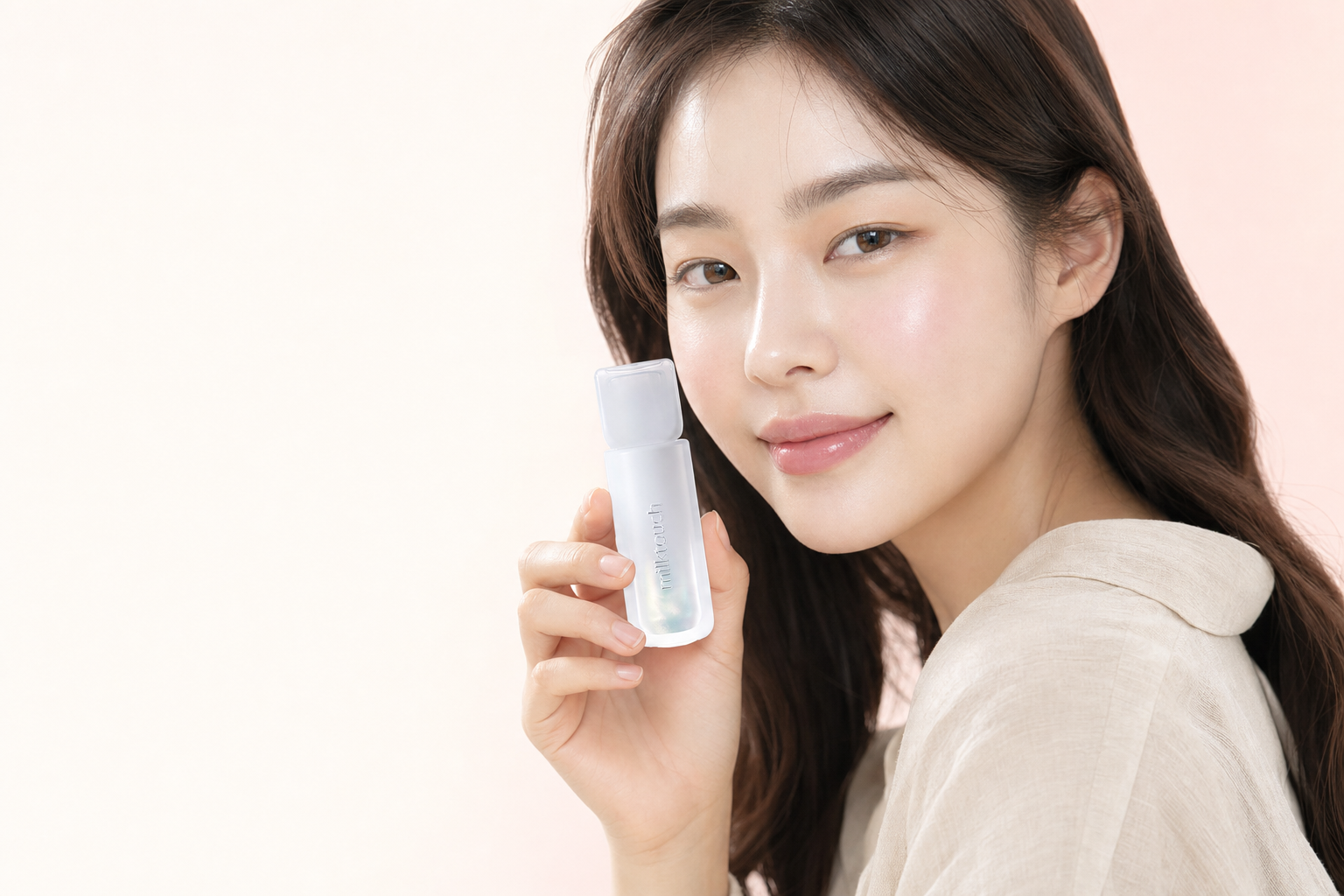 Keauty editorial hero — Milk Touch