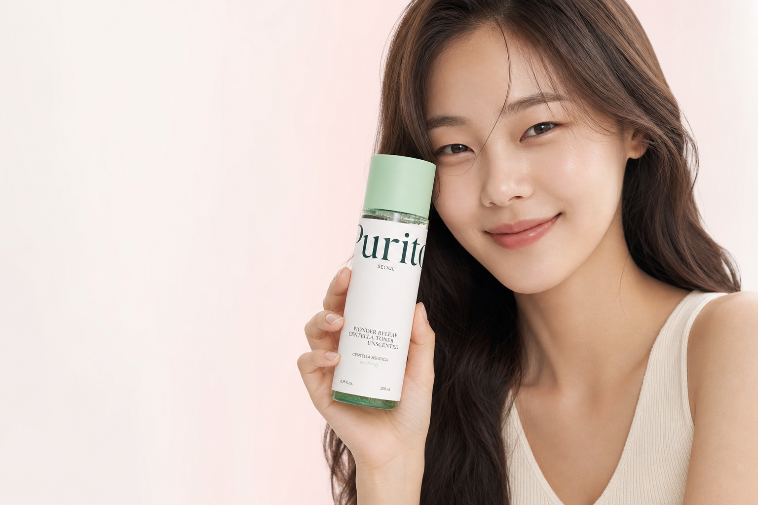 Keauty editorial hero — Purito SEOUL