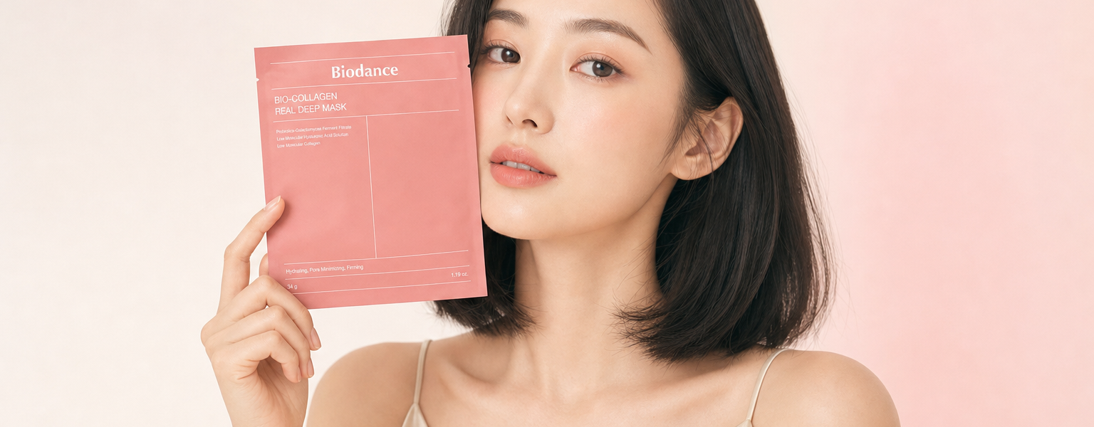 Keauty editorial hero — Sheet Mask