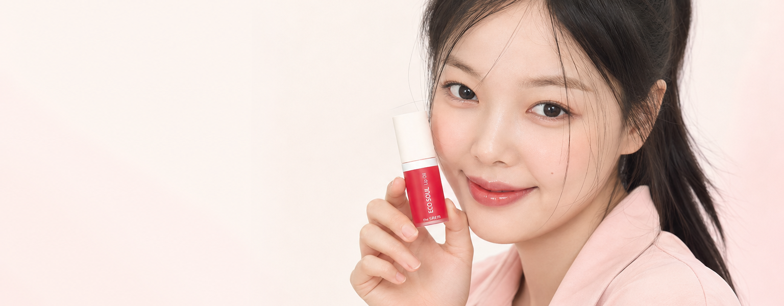 Keauty editorial hero — The Saem